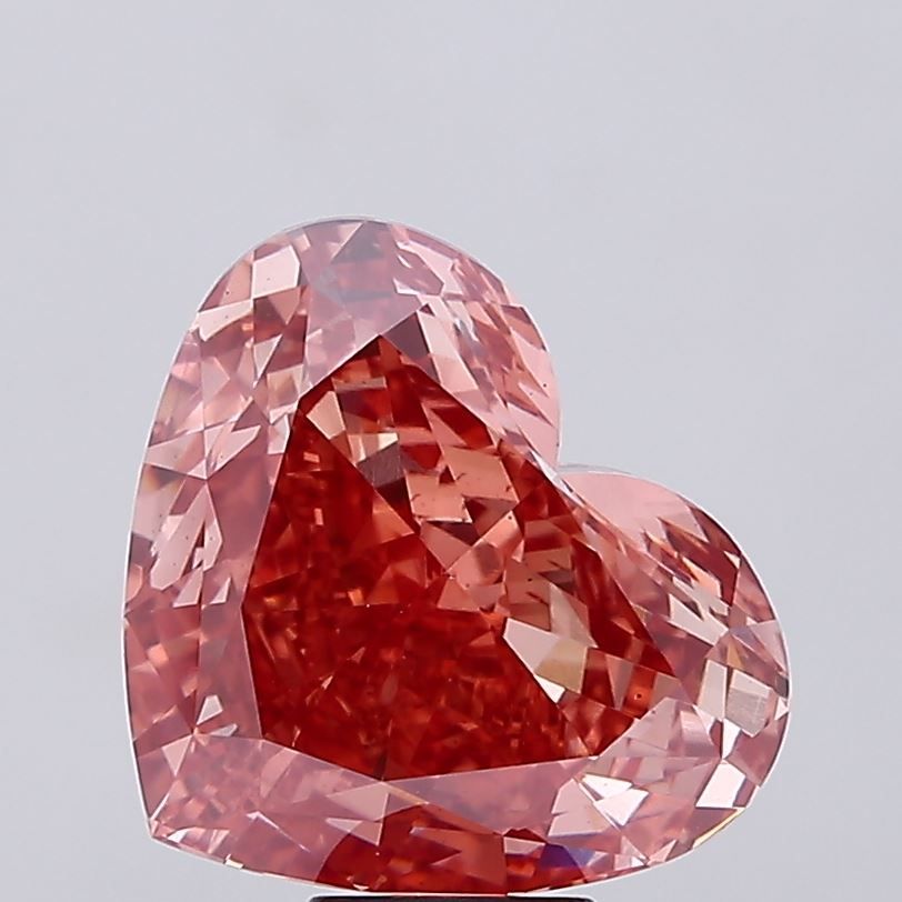 11.07 ct. heart Lab Grown Diamond front image