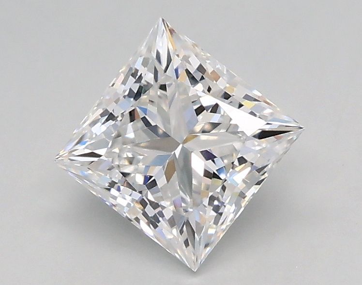 0.89 ct lab-grown Princess Diamond