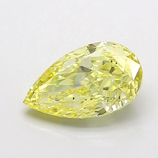 1.01 CT Fancy Intense Yellow PEAR