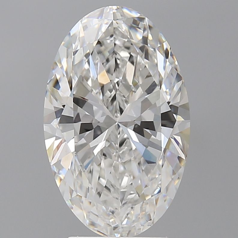 4.06 ct. oval Lab Grown Diamond front image