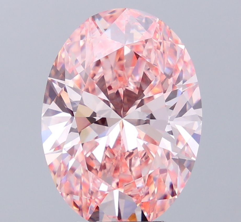 8.01 ct. oval Lab Grown Diamond front image