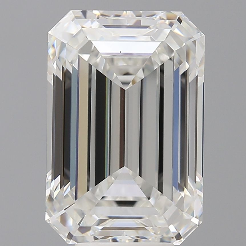 8.02 ct. emerald Lab Grown Diamond front image