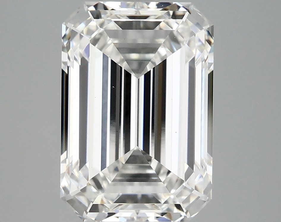 4.10 ct. emerald Lab Grown Diamond front image