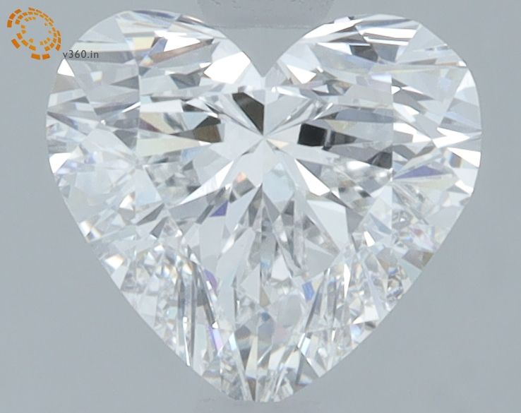 1.54 ct. heart Lab Grown Diamond front image