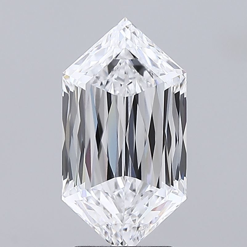 2.82 ct lab-grown Hexagonal Diamond