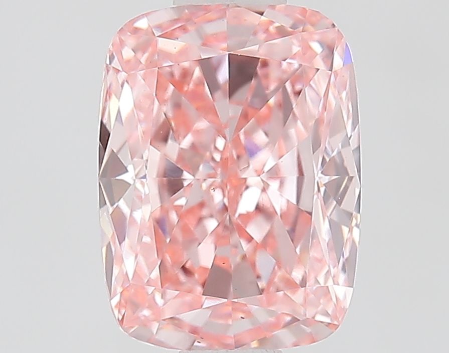 1.3 CT Fancy Vivid Pink CUSHION MODIFIED