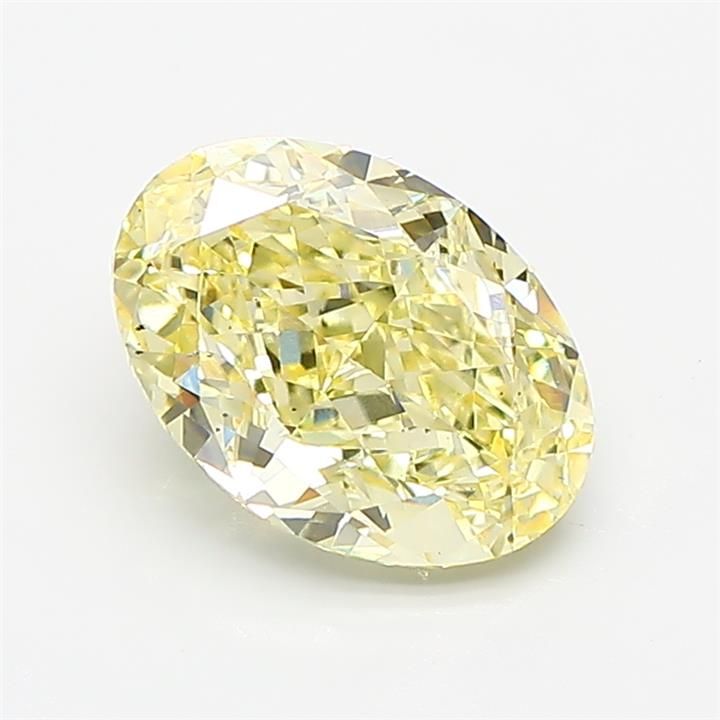 2.09 ct. oval Lab Grown Diamond front image