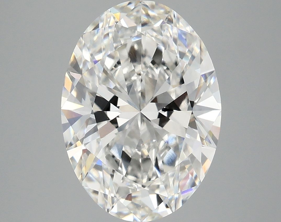 3.87 ct. oval Lab Grown Diamond front image
