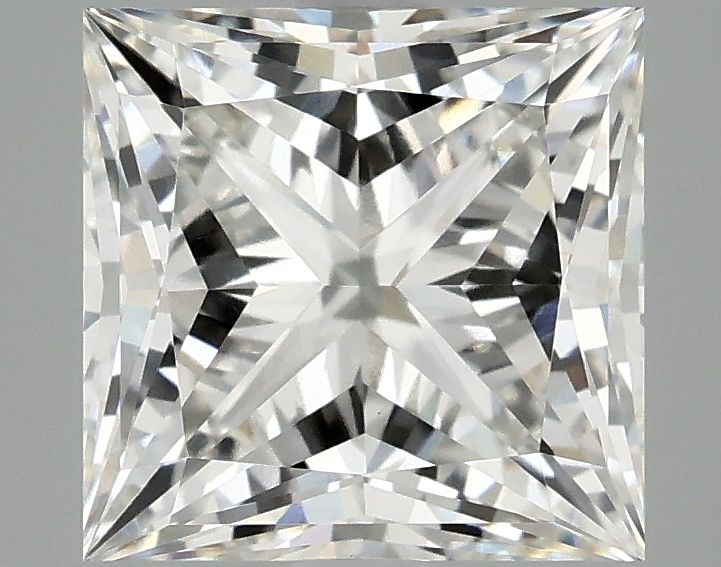 3.02 ct. princess Lab Grown Diamond front image