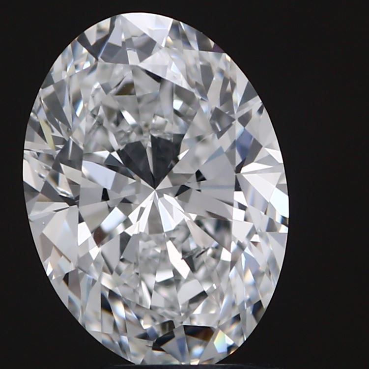 3.03 ct. oval Lab Grown Diamond front image