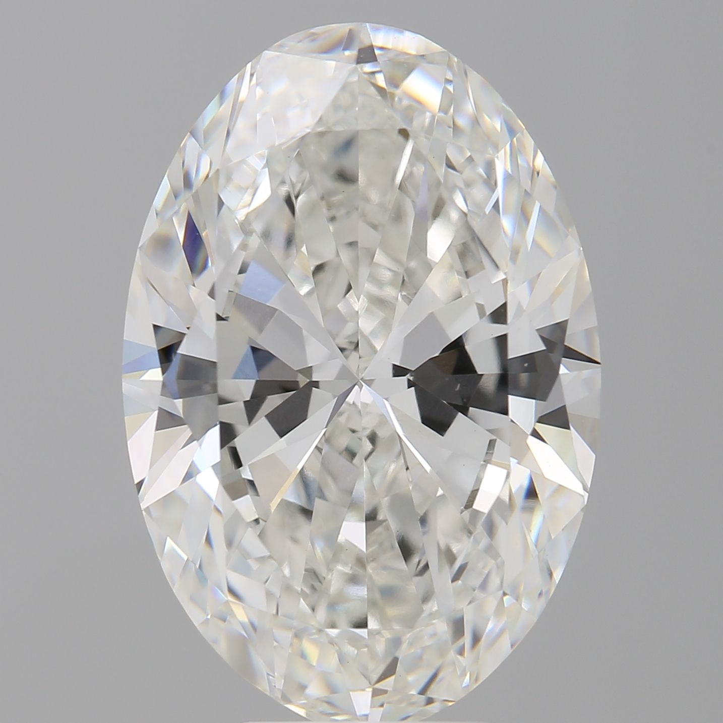 8.03 ct. oval Lab Grown Diamond front image