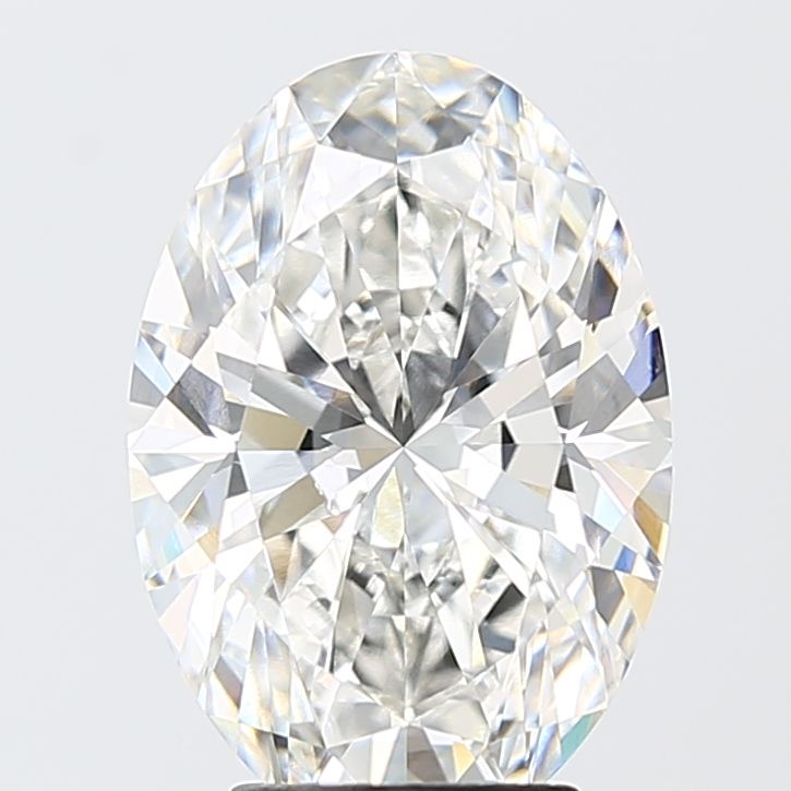 4.10 ct. oval Lab Grown Diamond front image