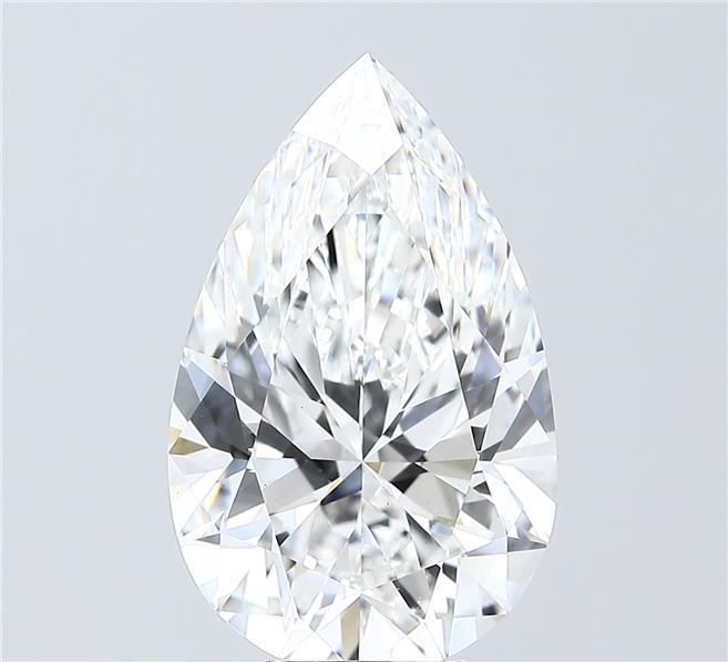 6.08 ct. pear Lab Grown Diamond front image