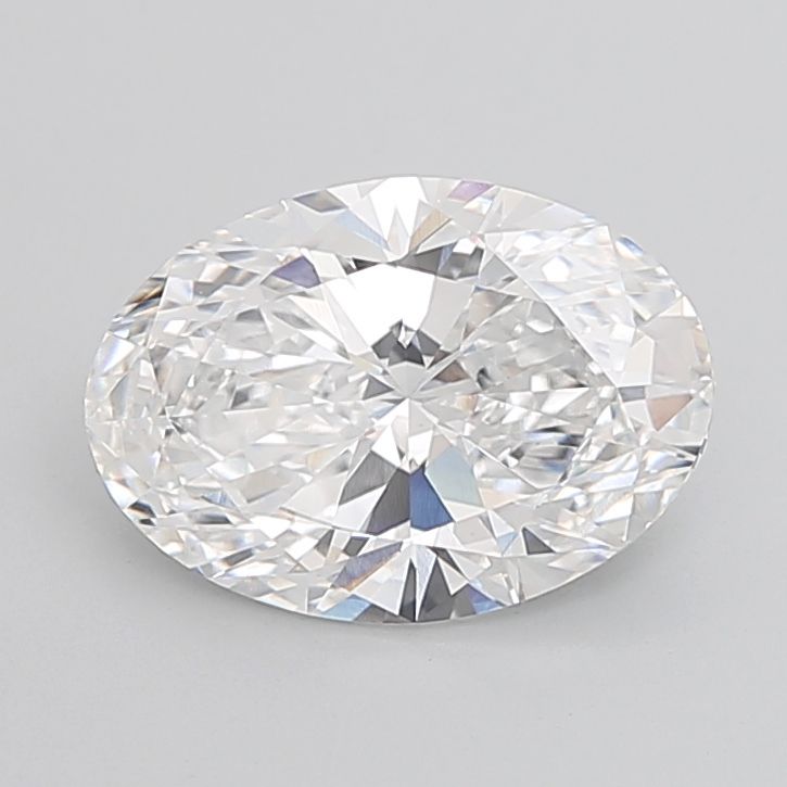 6.01 ct. oval Lab Grown Diamond front image