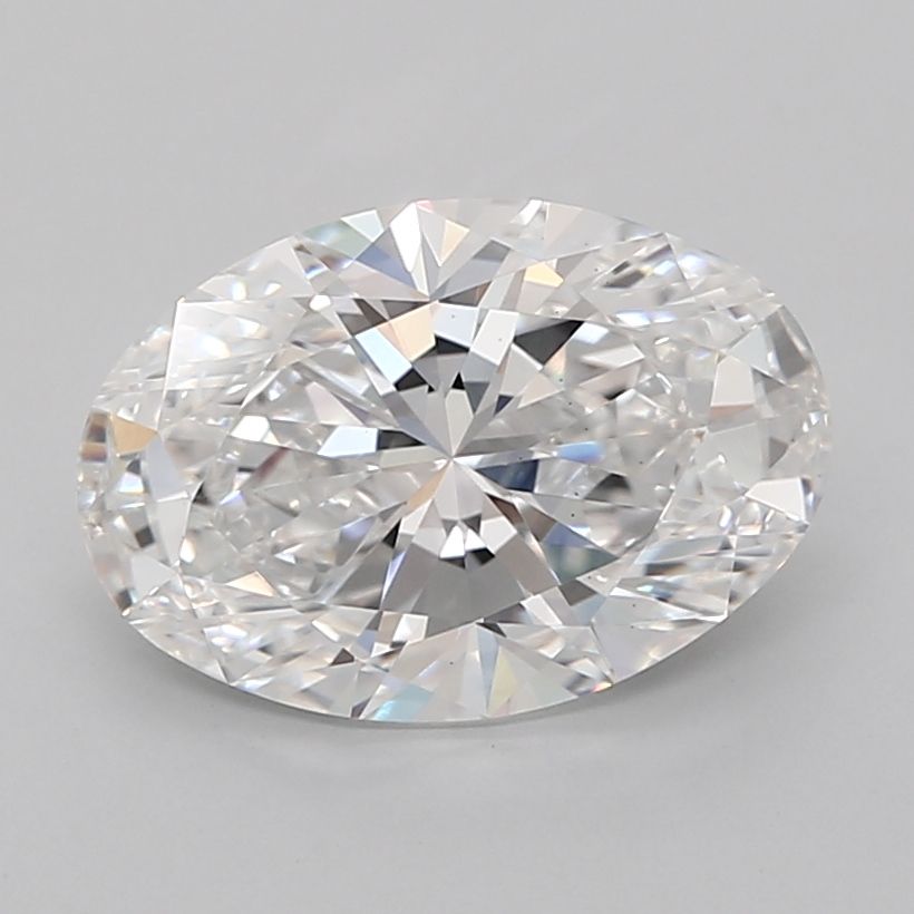 3.06 ct. oval Lab Grown Diamond front image