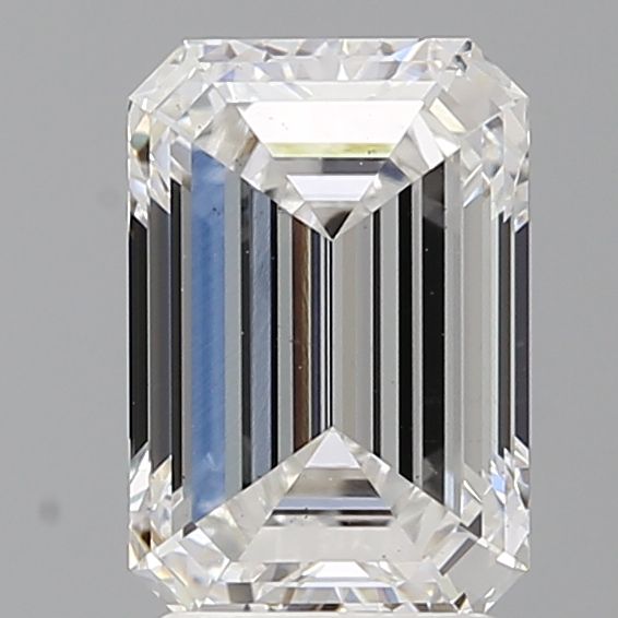 2.59 ct. emerald Lab Grown Diamond front image