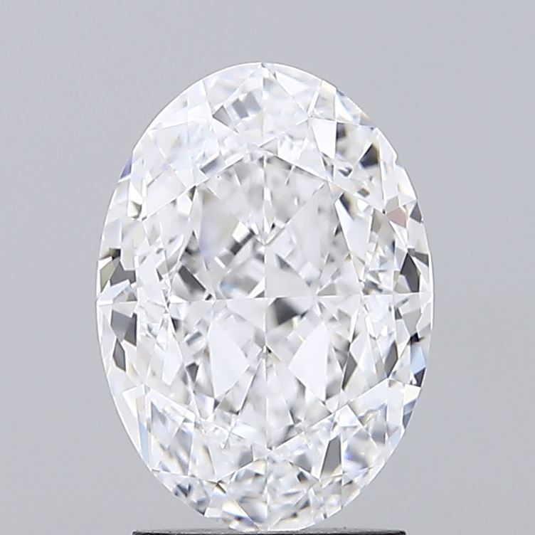 3.04 ct. oval Lab Grown Diamond front image