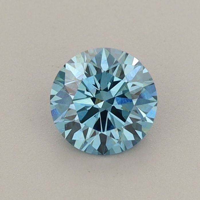 0.53 CT Fancy Vivid Blue ROUND