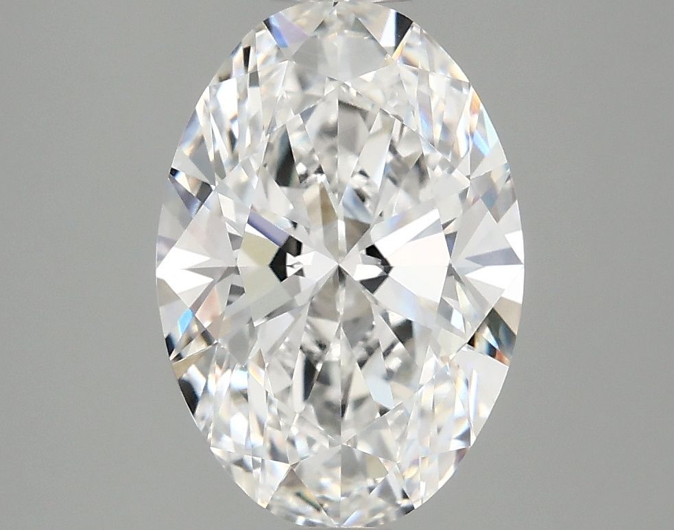 3.08 ct. oval Lab Grown Diamond front image