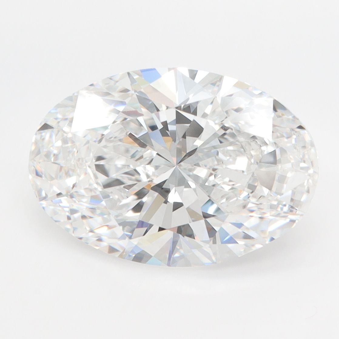 4.25 ct. oval Lab Grown Diamond front image