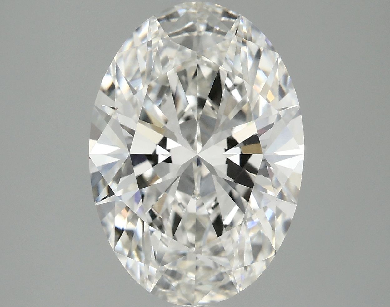 2.90 ct. oval Lab Grown Diamond front image