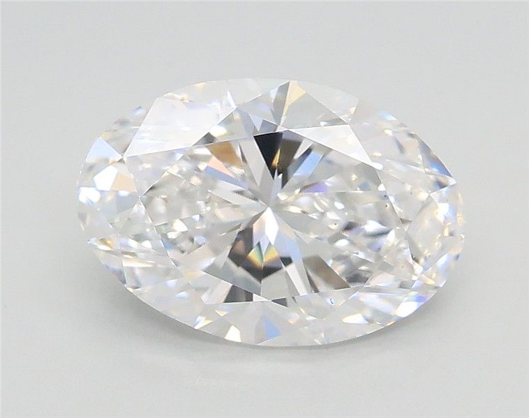 2.01 ct. oval Lab Grown Diamond front image