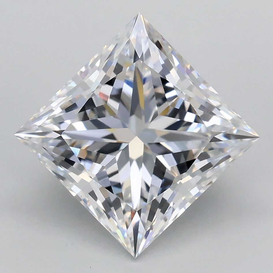 3.09 ct. princess Lab Grown Diamond front image