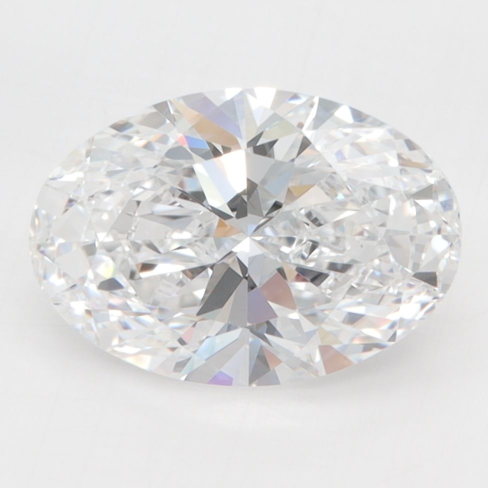 3.11 ct. oval Lab Grown Diamond front image