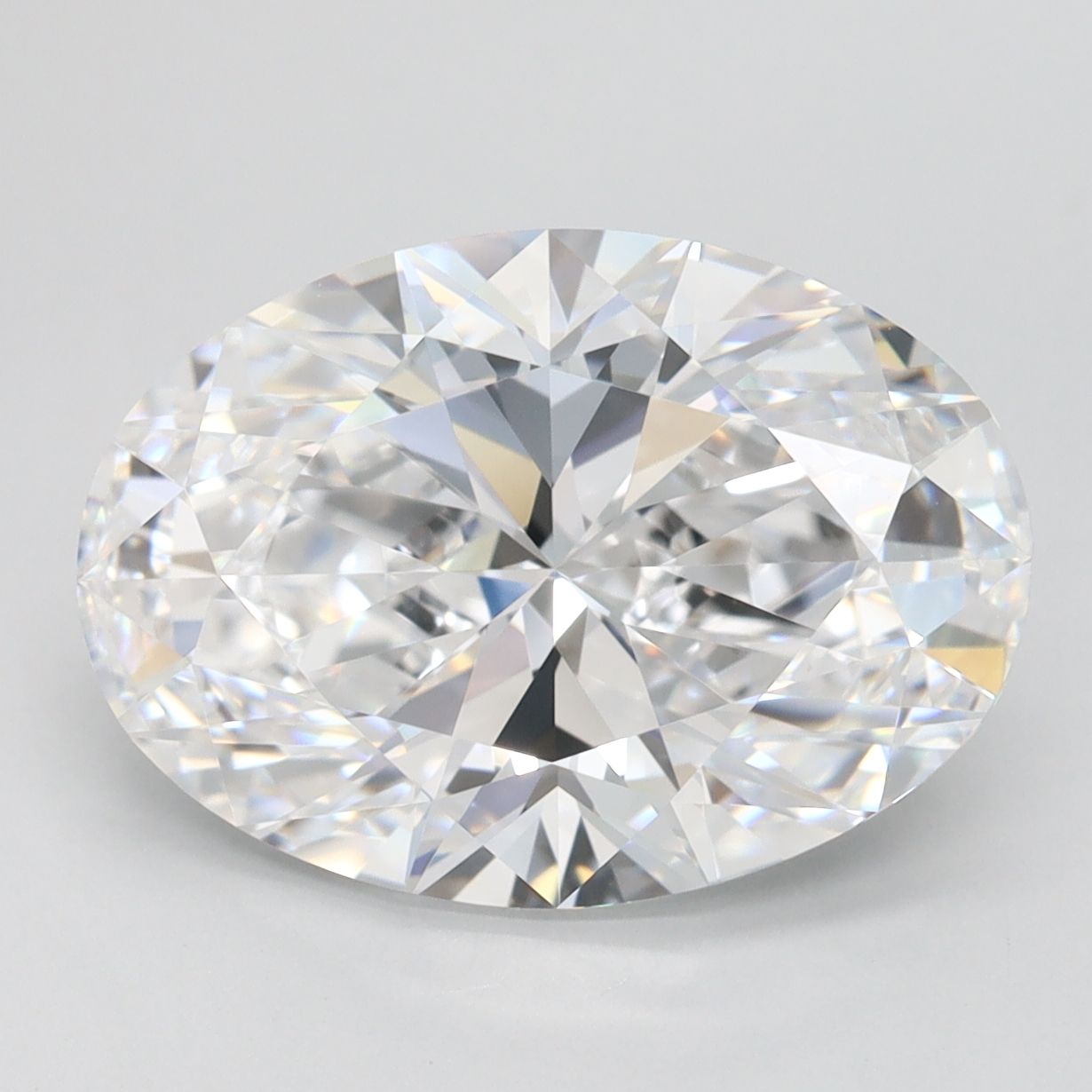 4.10 ct. oval Lab Grown Diamond front image