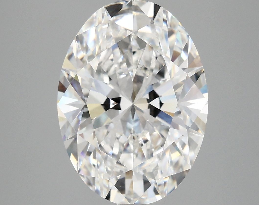 4.08 ct. oval Lab Grown Diamond front image