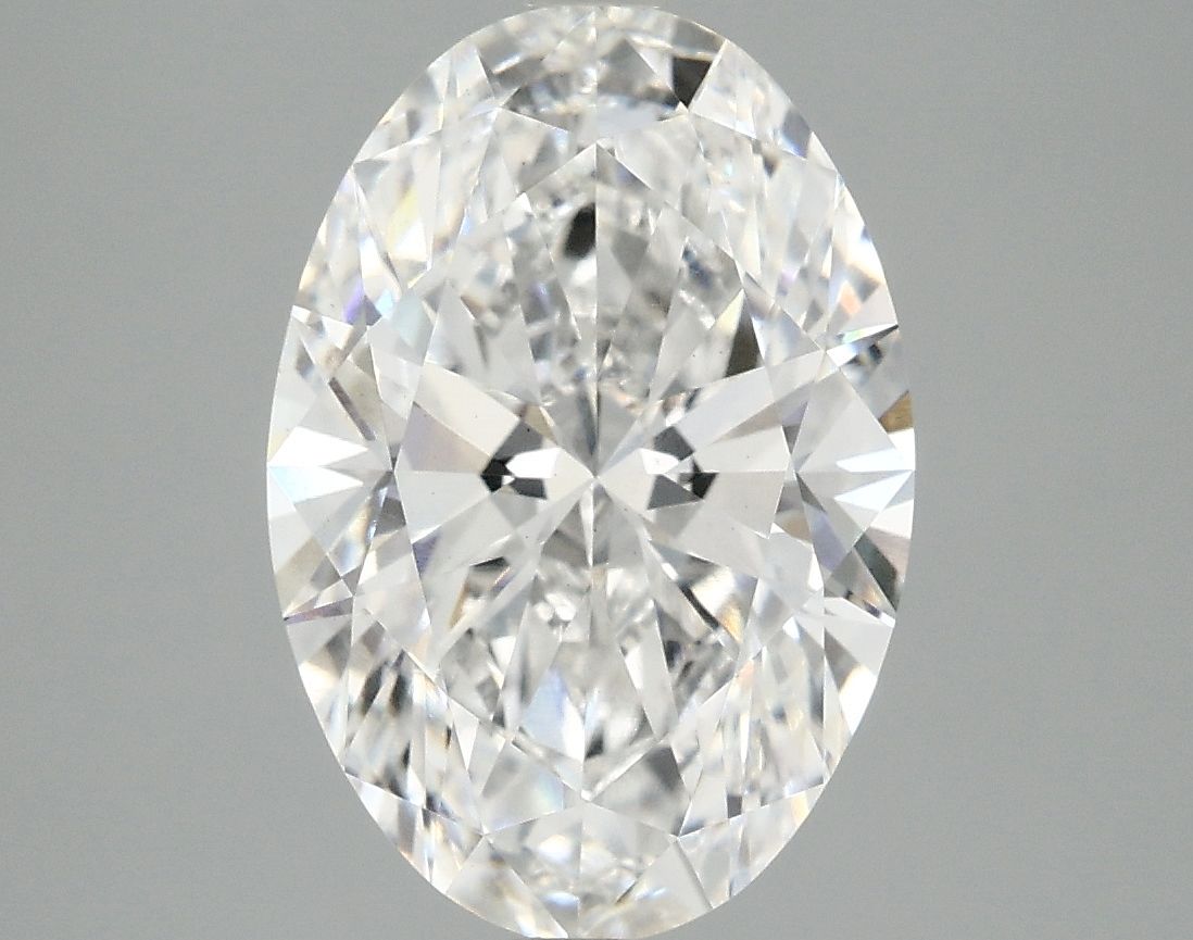 3.87 ct. oval Lab Grown Diamond front image