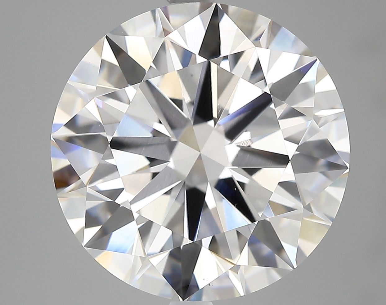 8.04 ct. round Lab Grown Diamond front image