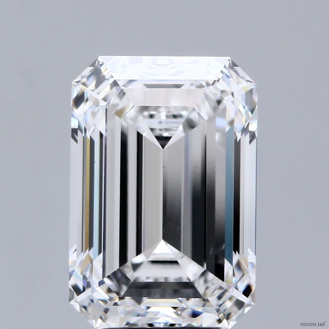 4.08 ct. emerald Lab Grown Diamond front image