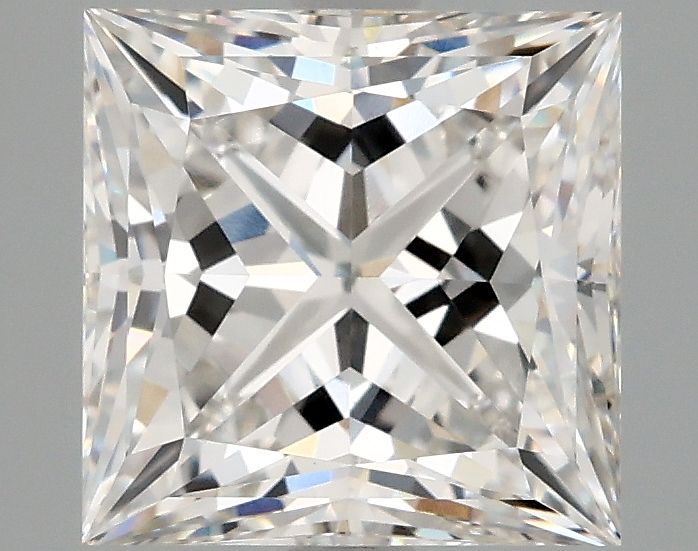 3.09 ct. princess Lab Grown Diamond front image