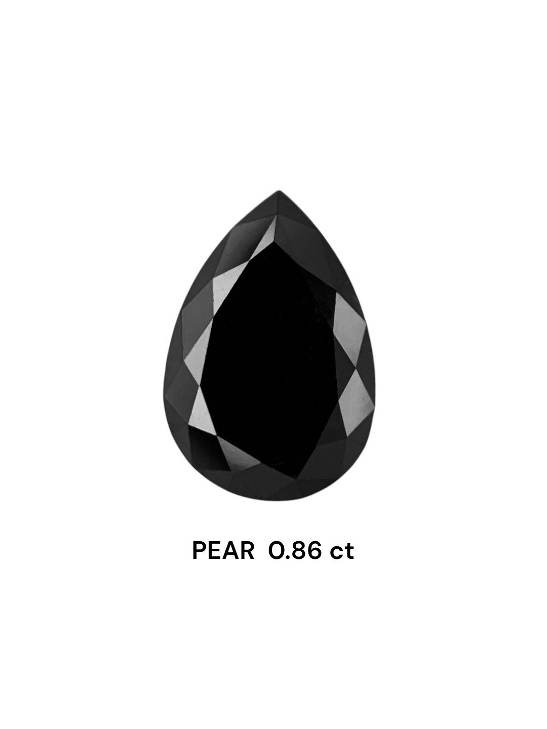 Diament 0.86 ct Fancy Black/VVS2