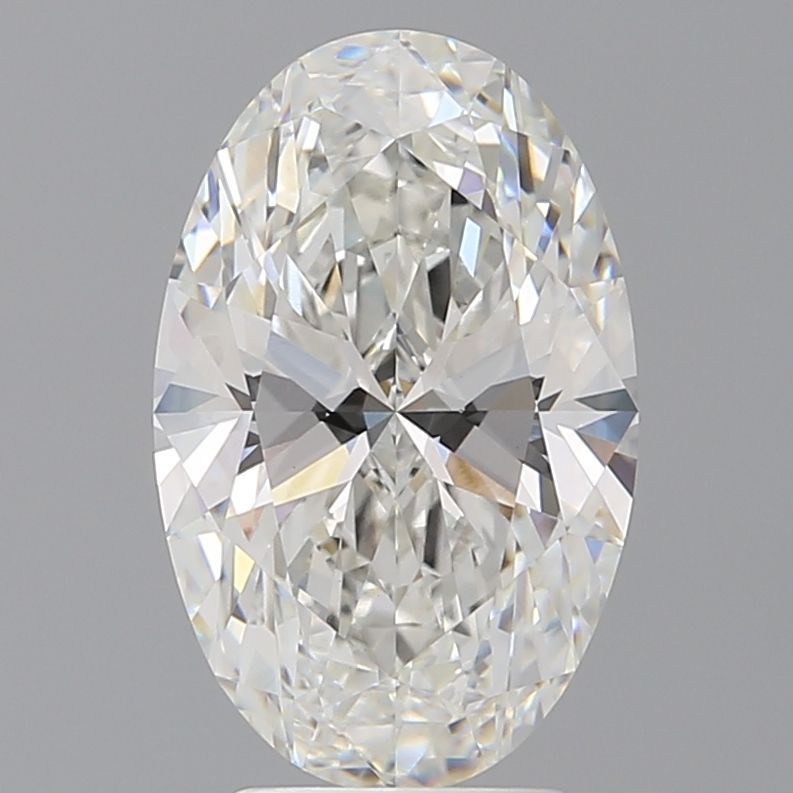 4.04 ct. oval Lab Grown Diamond front image
