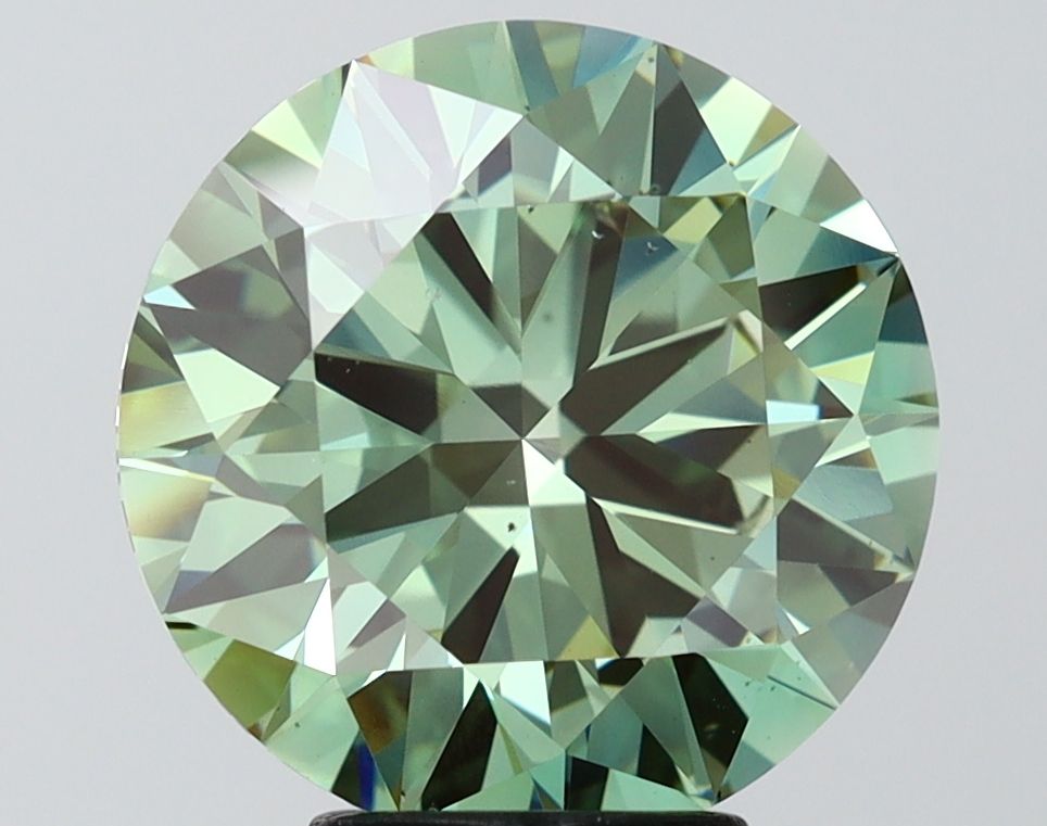 5.01 ct. round Lab Grown Diamond front image