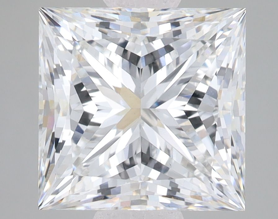 4.10 ct. princess Lab Grown Diamond front image