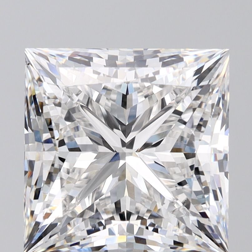 5.71 ct. princess Lab Grown Diamond front image