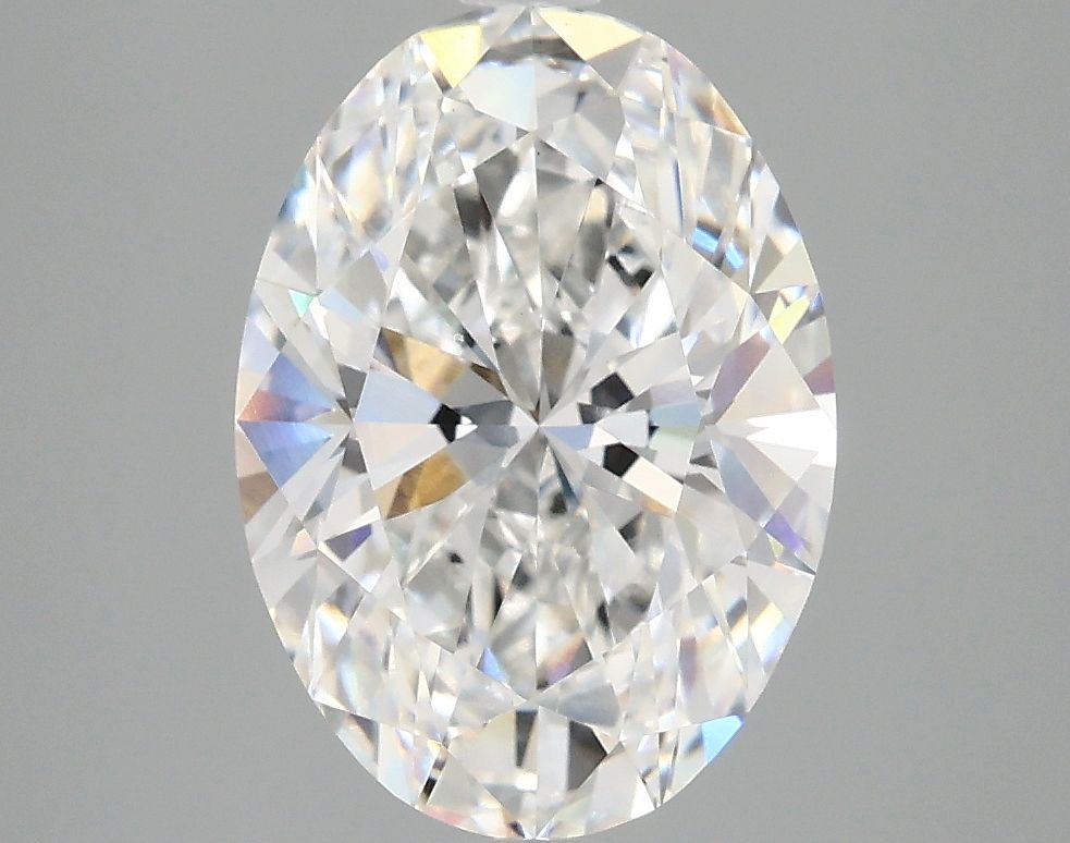 3.03 ct. oval Lab Grown Diamond front image
