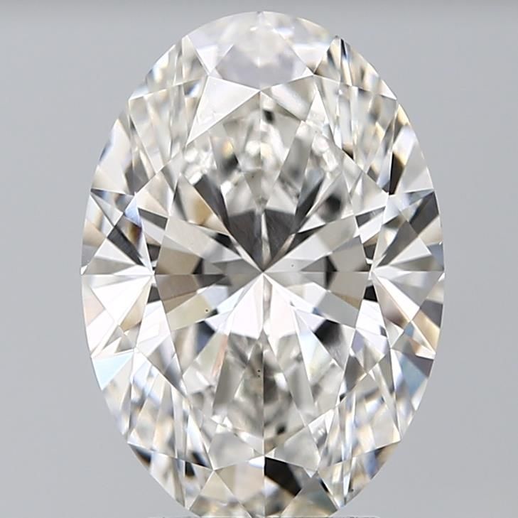 4.07 ct. oval Lab Grown Diamond front image