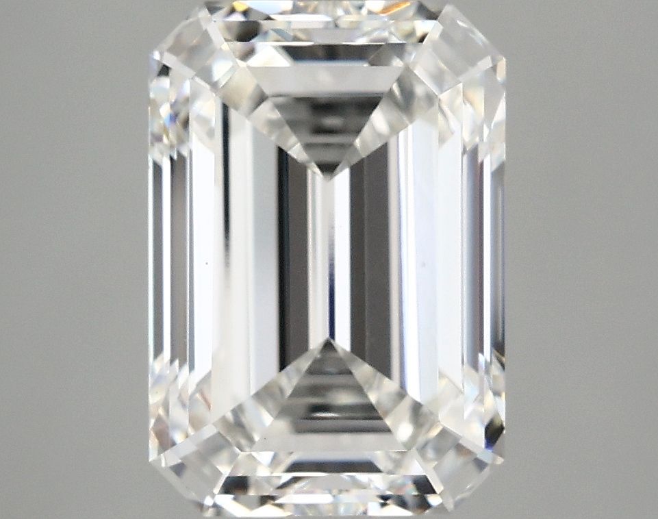 4.08 ct. emerald Lab Grown Diamond front image