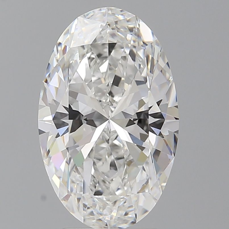 4.10 ct. oval Lab Grown Diamond front image