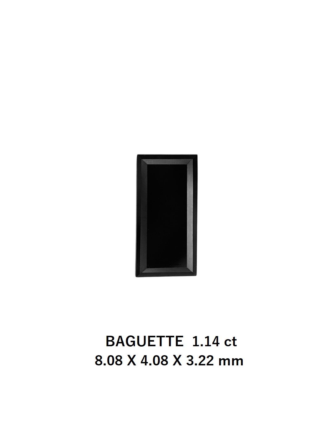 1.14 ct Baguette Diamond