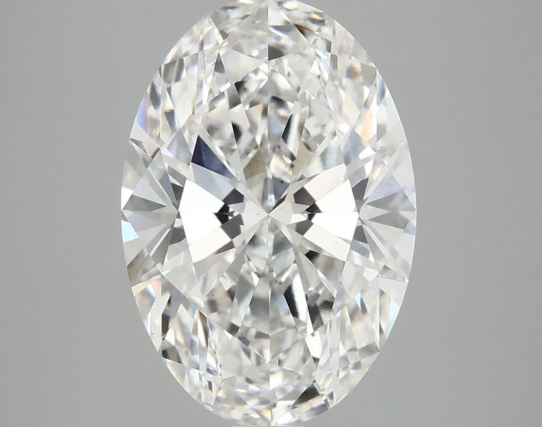 3.86 ct. oval Lab Grown Diamond front image