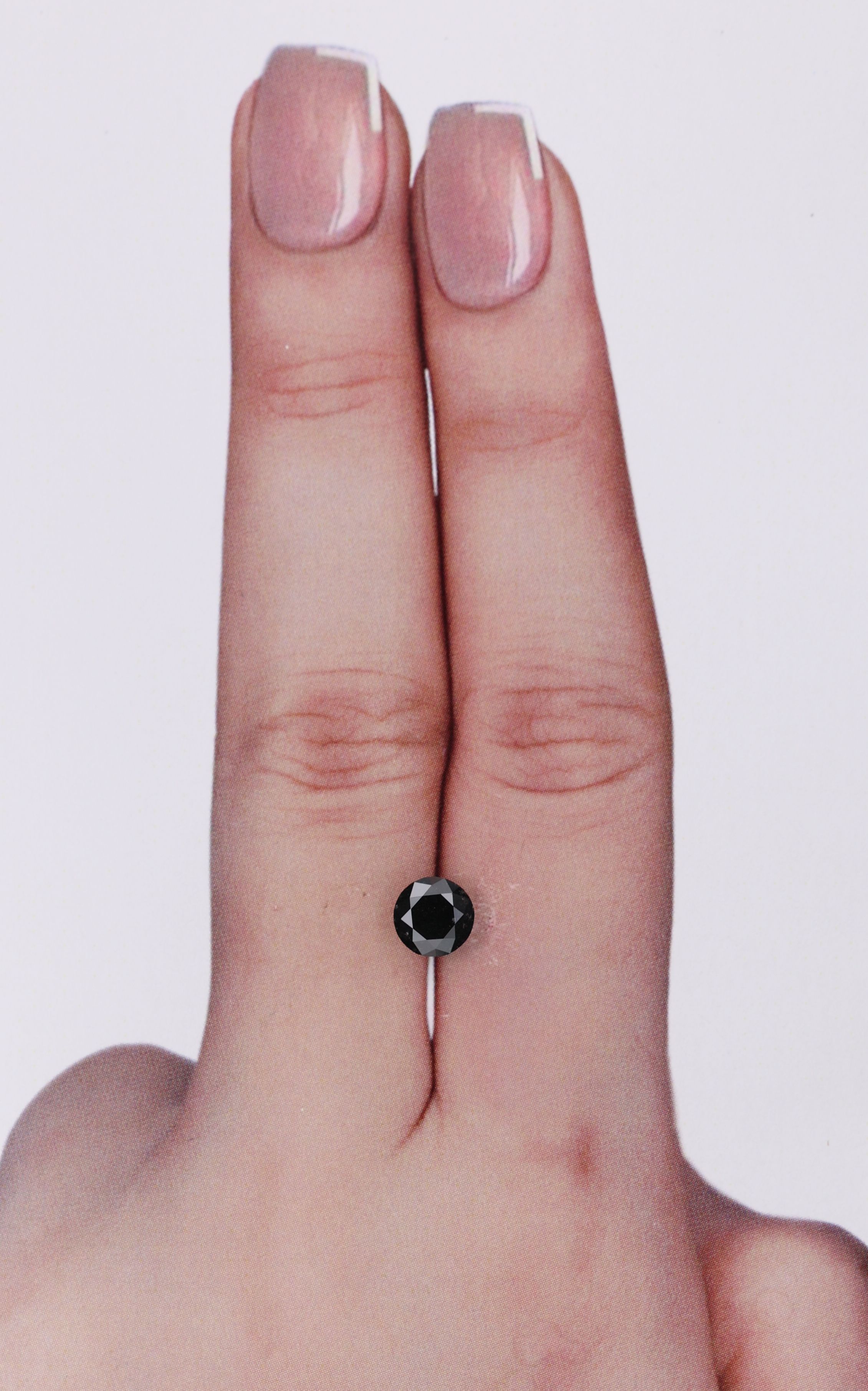 Diament 0.65 ct Fancy Black/VVS2
