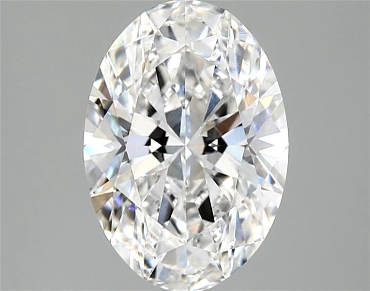 2.10 ct. oval Lab Grown Diamond front image