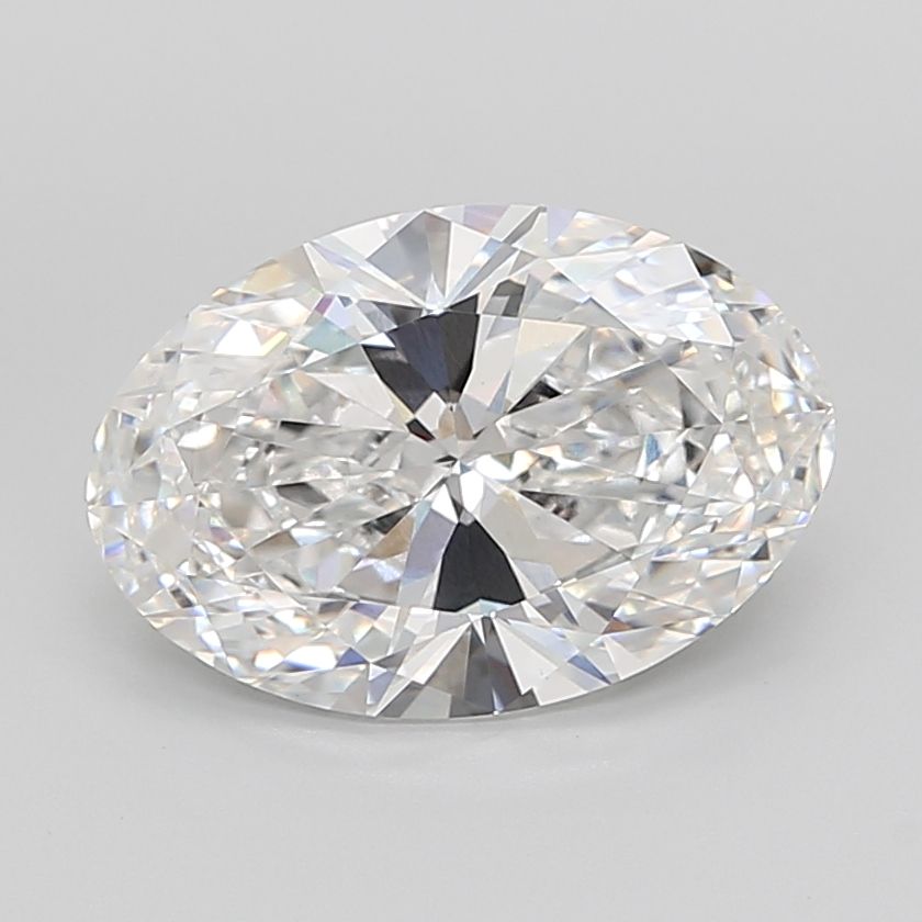 7.07 ct. oval Lab Grown Diamond front image