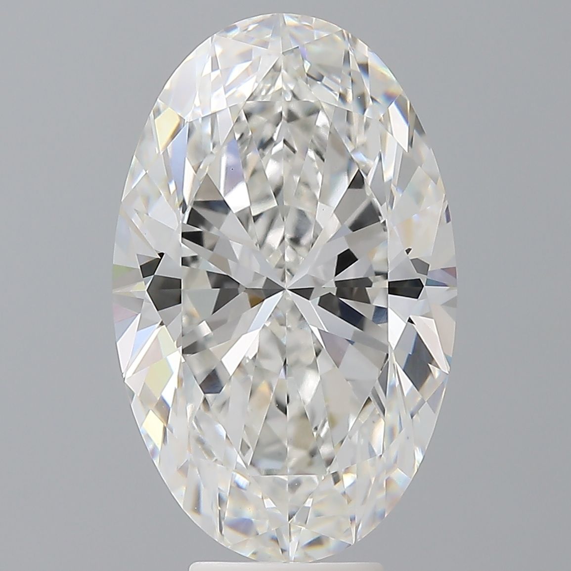 7.57 ct. oval Lab Grown Diamond front image