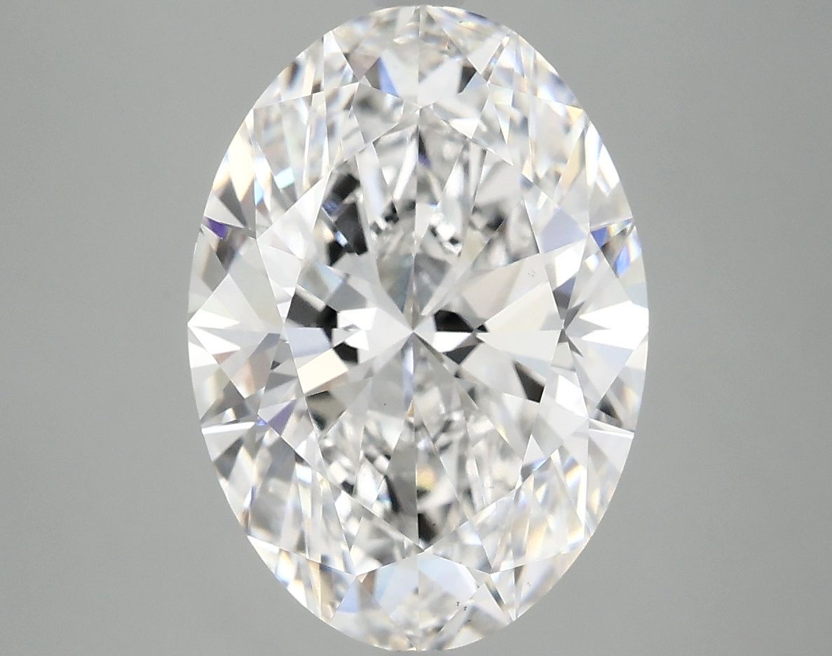 5.10 ct. oval Lab Grown Diamond front image